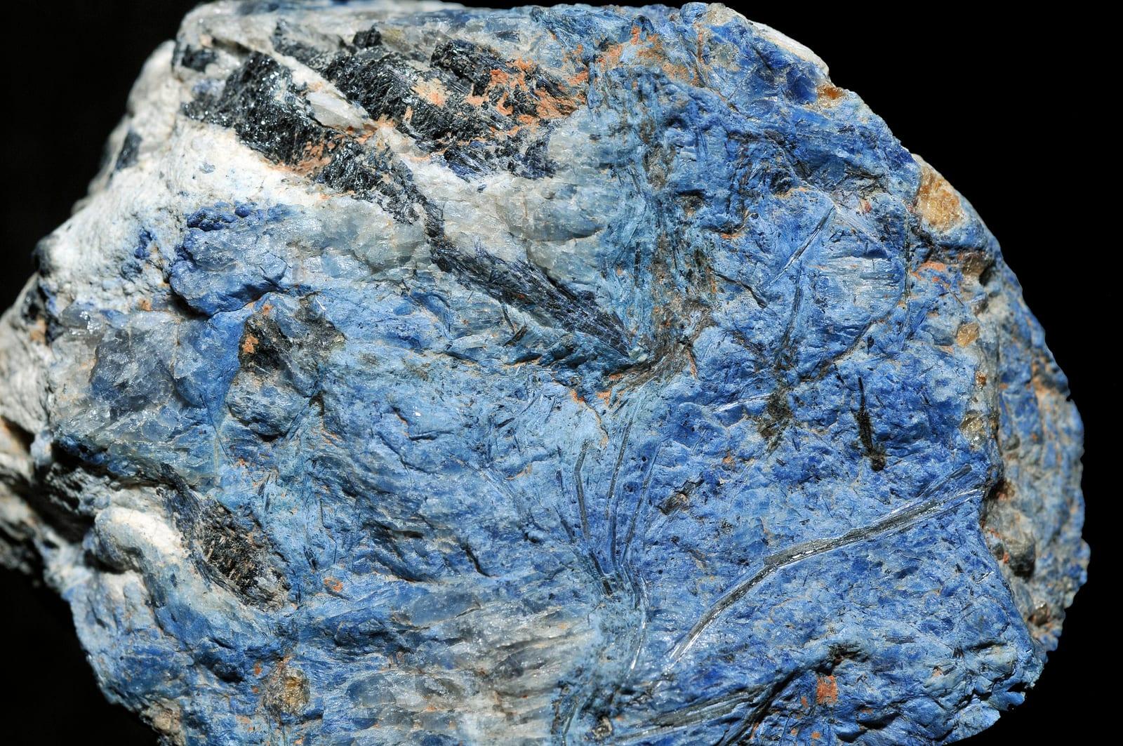 Blue Dumortierite mineral — Dumortierite   Wikipedia