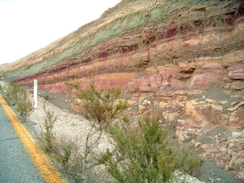 Claystone sedimentary