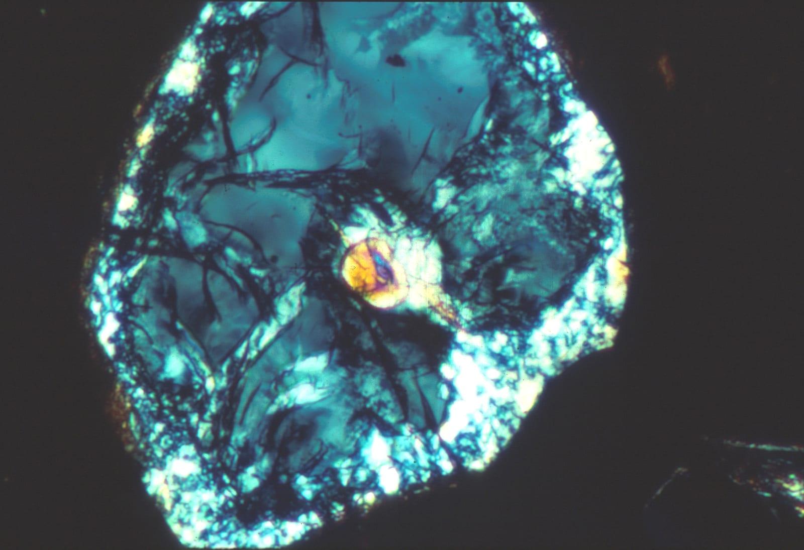Coesite mineral