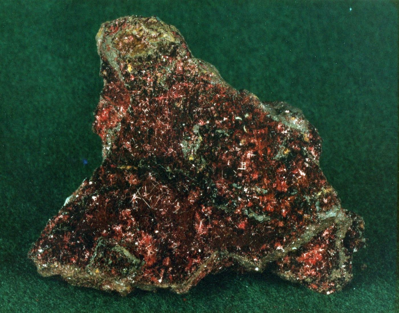 Cuprite mineral