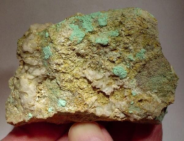 Eriochalcite mineral