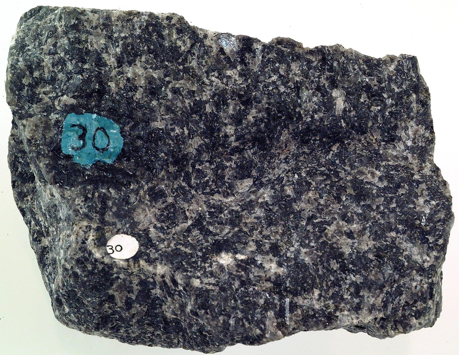 Gabbro igneous