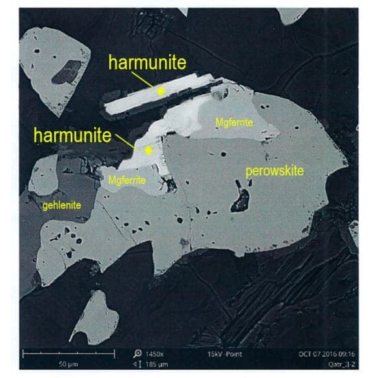 Harmunite mineral