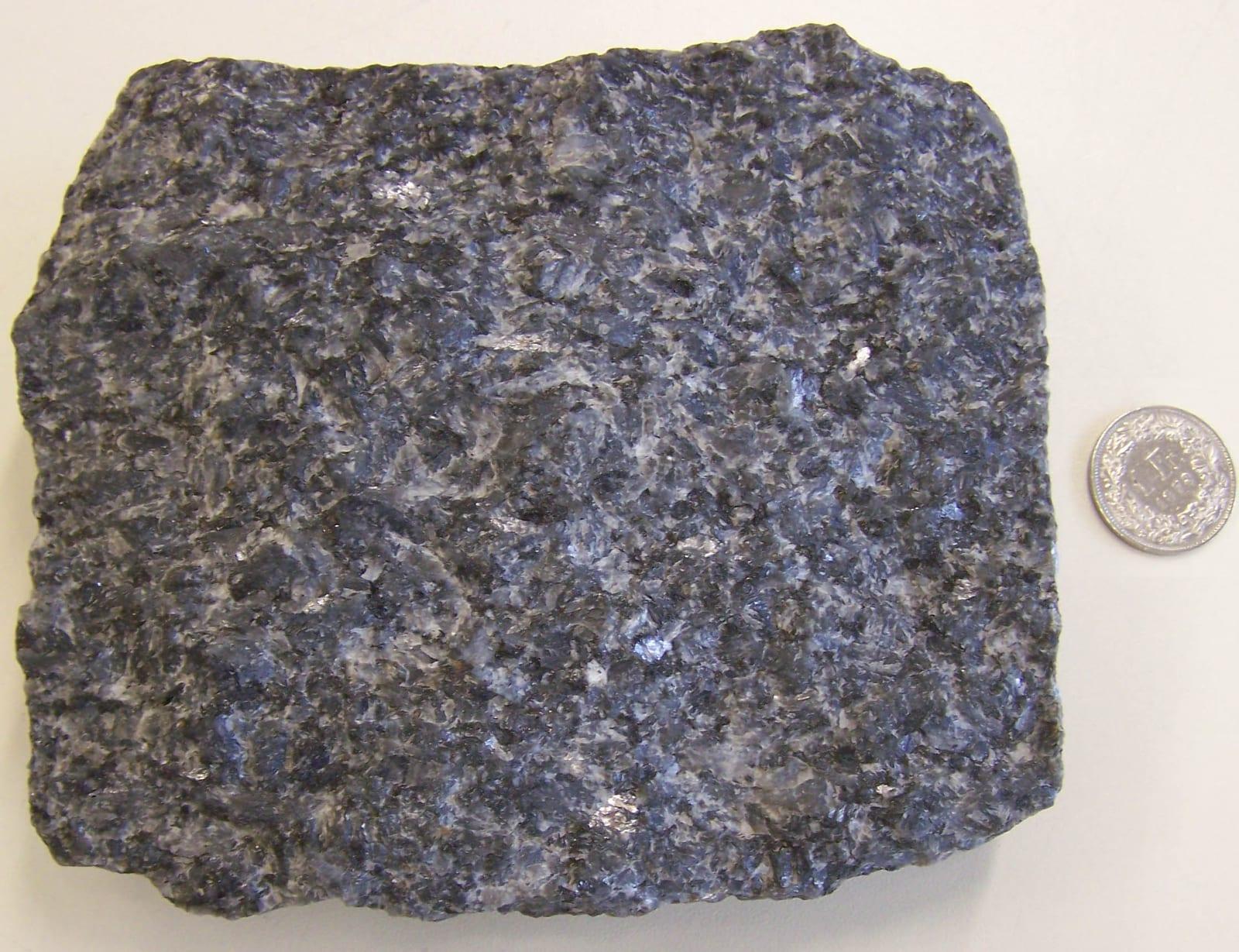Larvikite igneous