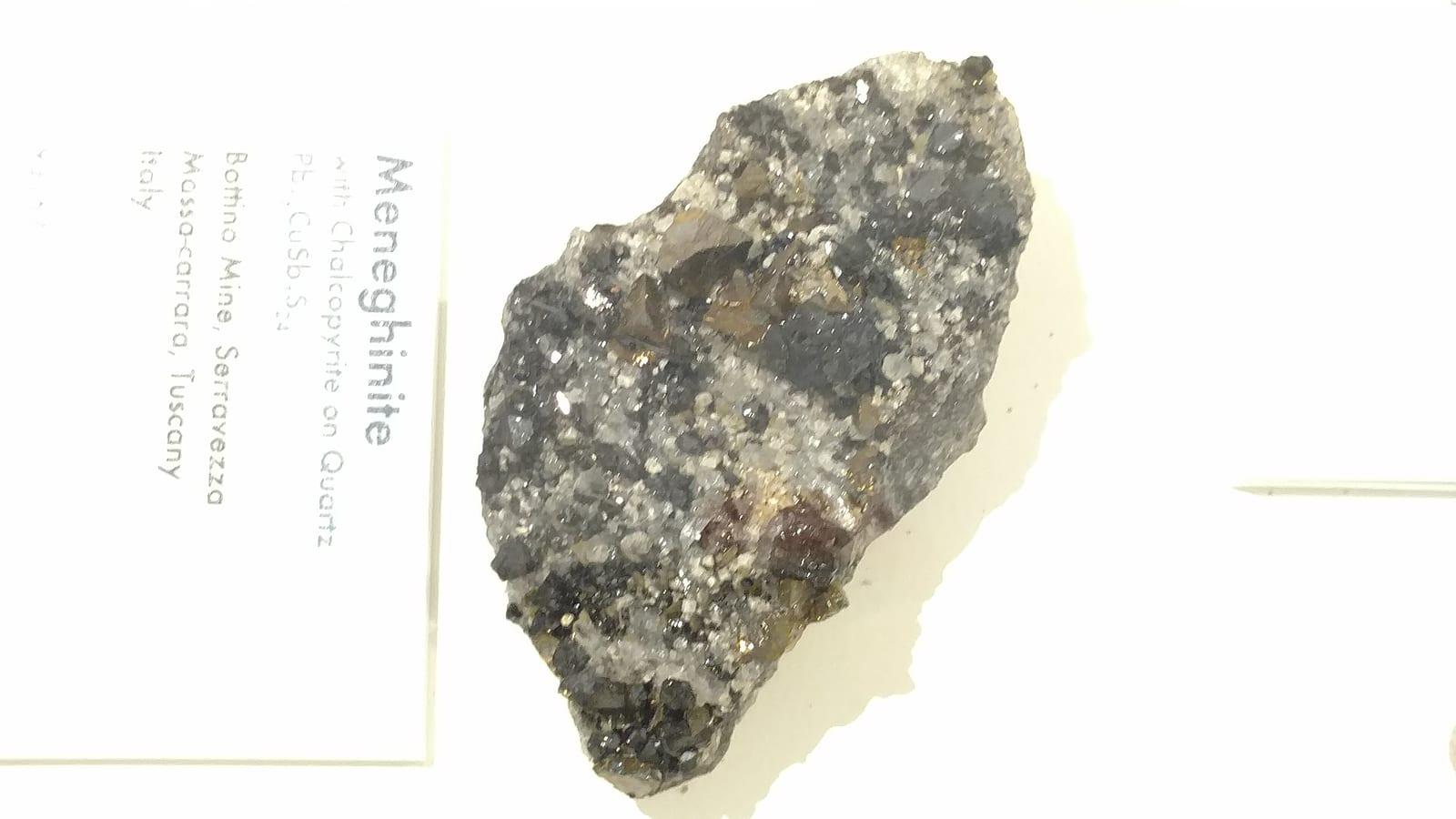 Meneghinite mineral
