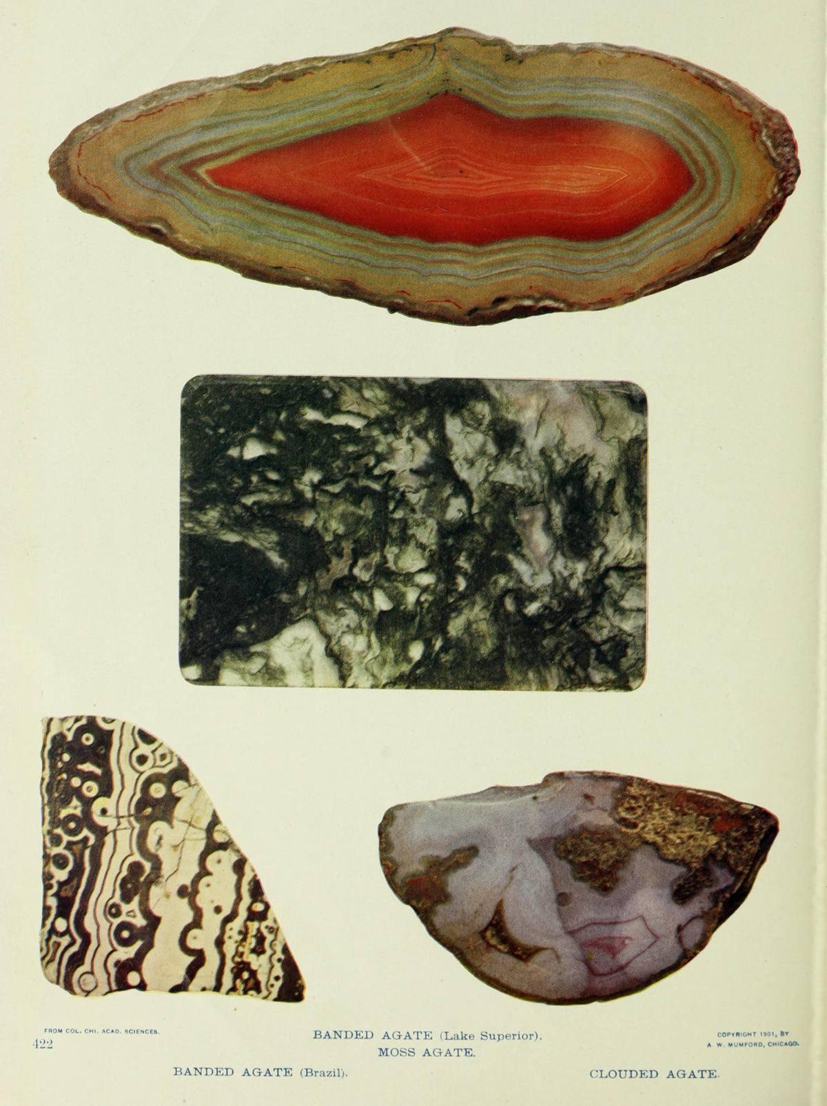 Montana Agate gemstone
