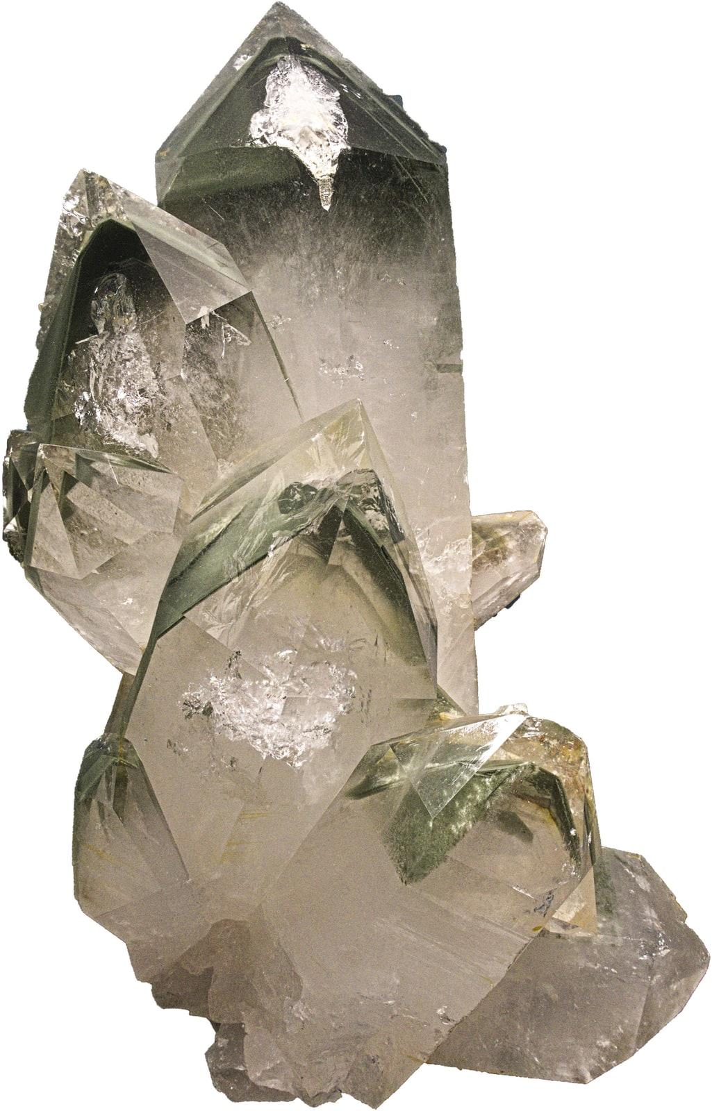 Phantom Quartz specimen - Chlorite phantom quartz