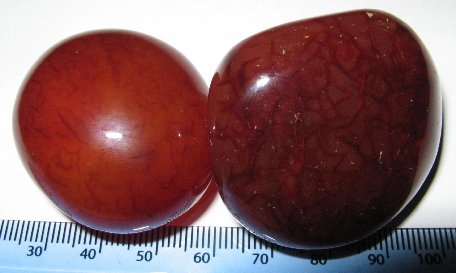 Sard specimen showing the warm brown body colour