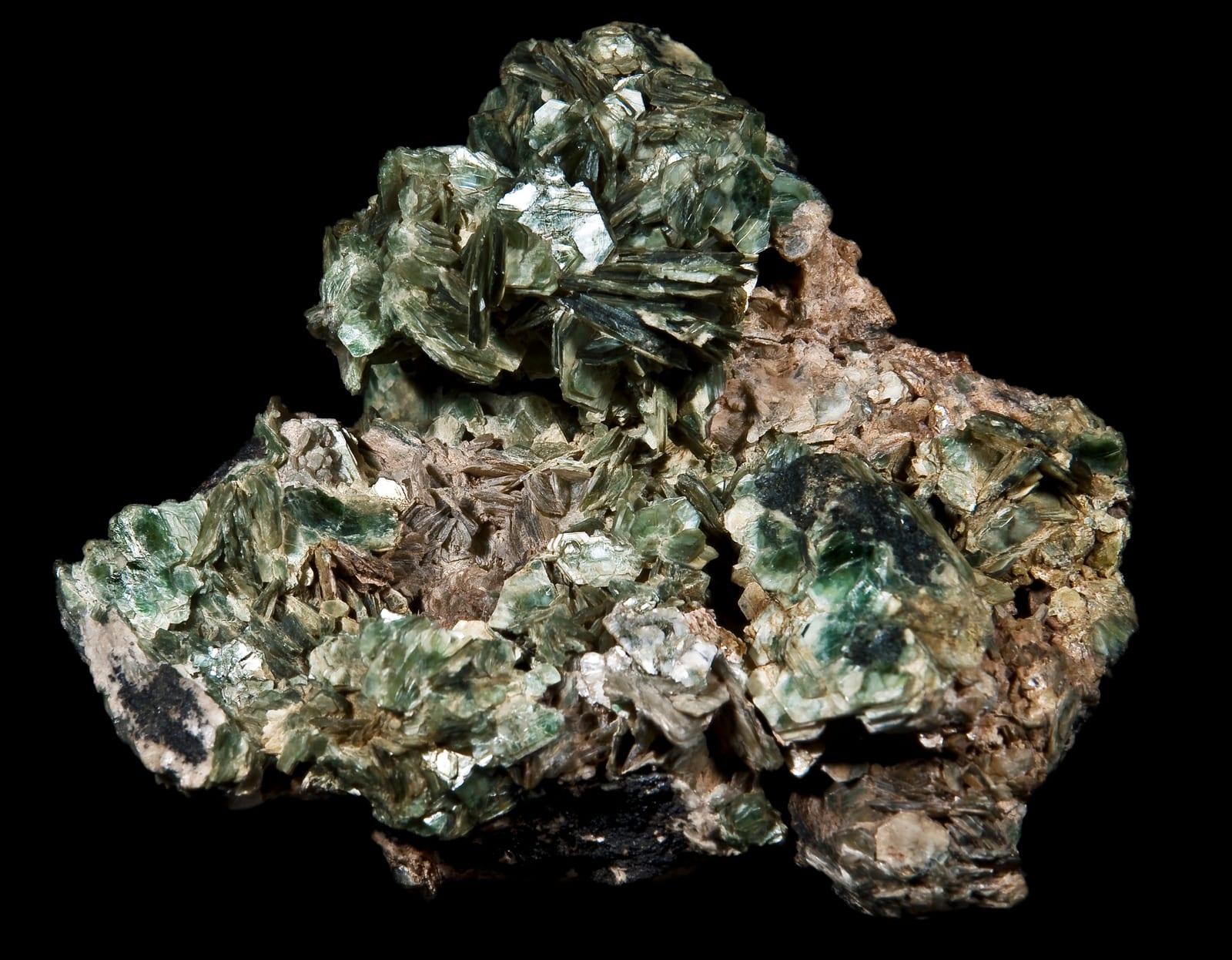 Siderophyllite mineral