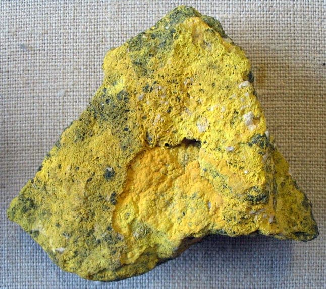 Tungstite mineral