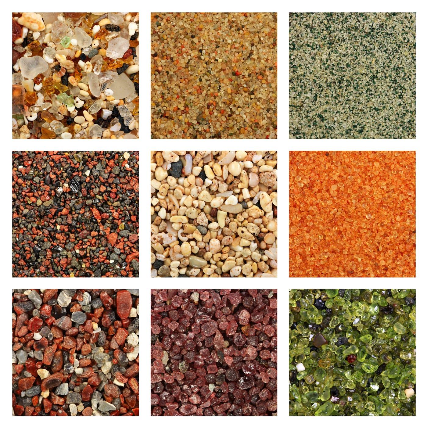 00065 sand collage at Emerald Creek, Shoshone County, Idaho