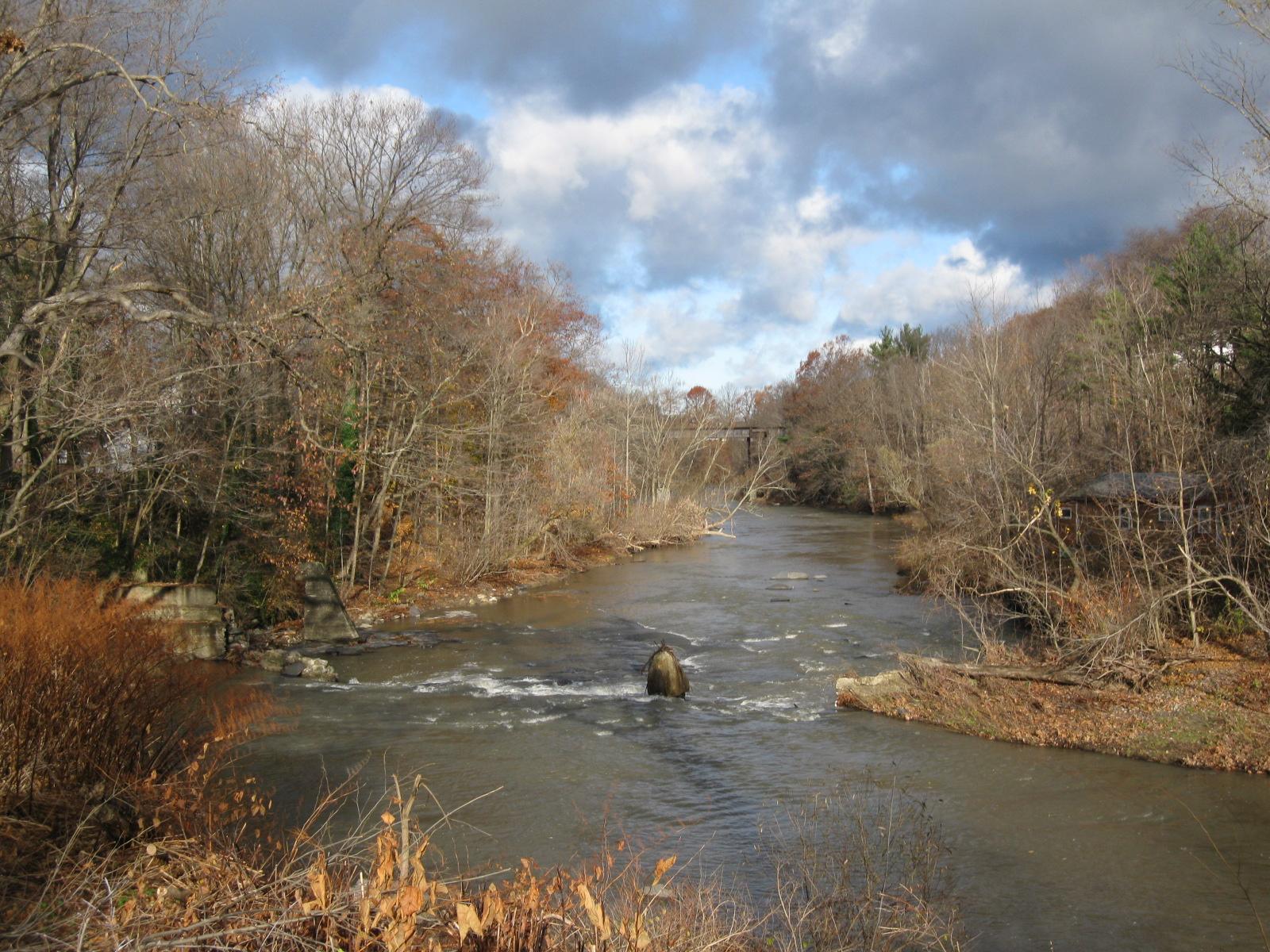 Eighteen Mile Creek near Hamburg, Erie County, New York