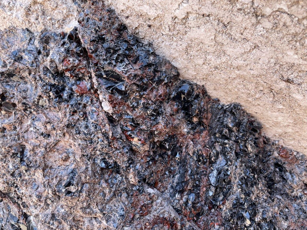 Obsidian Wall at Black Rock, Millard County, Utah