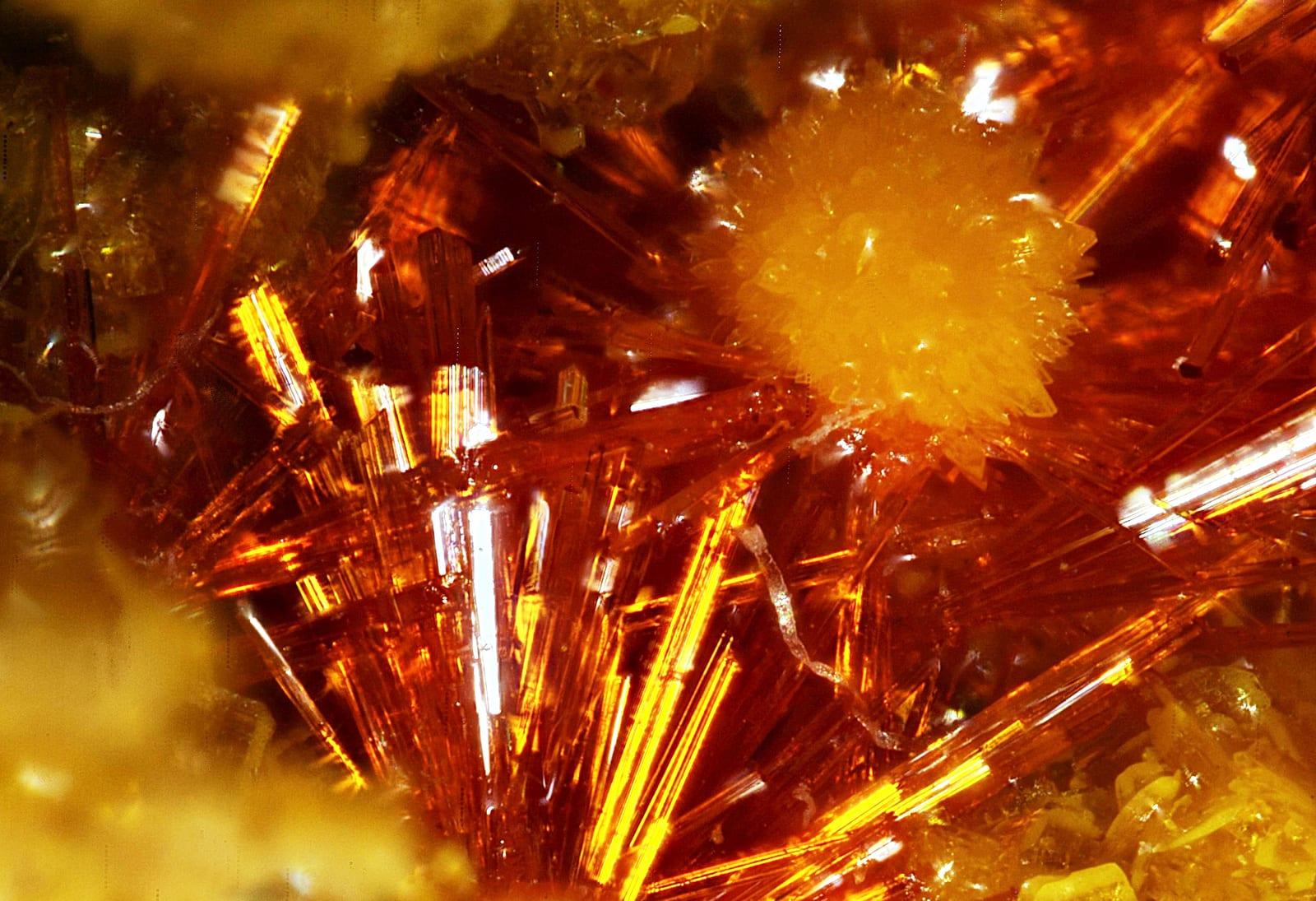 Curite mineral
