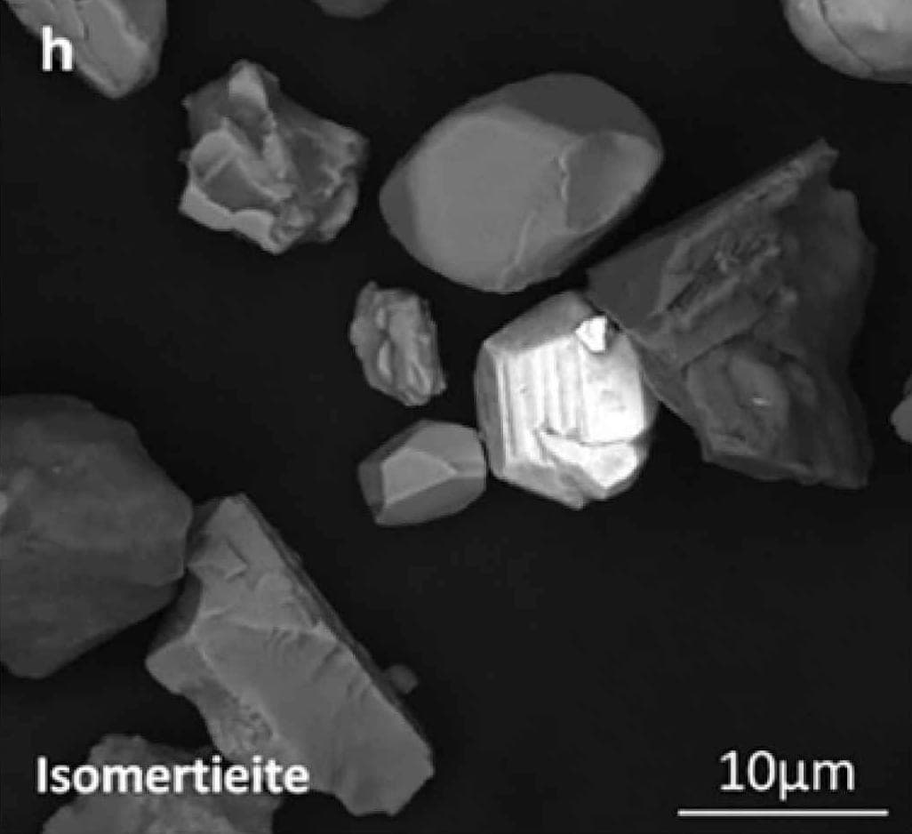 Isomertieite mineral