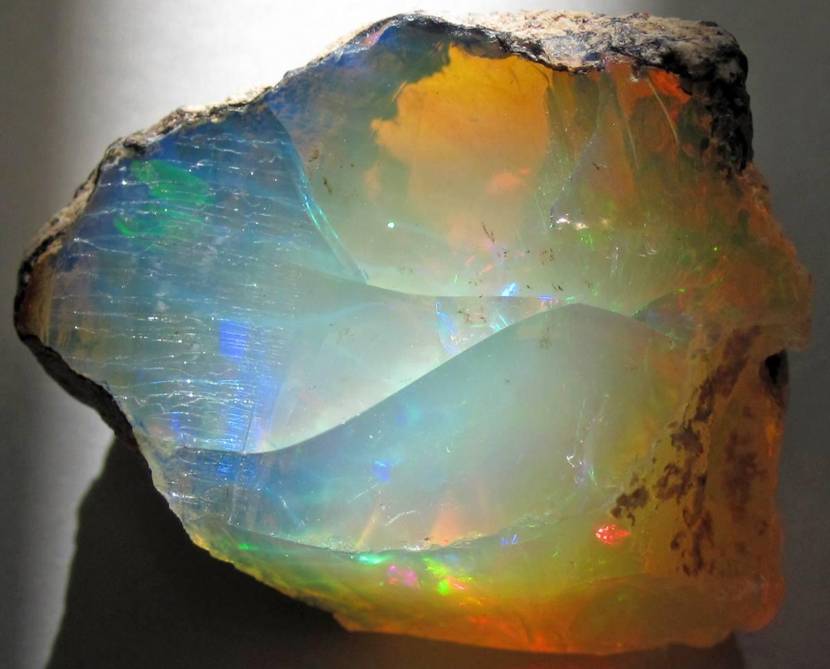 Nodules Filled With Opal gemstone
