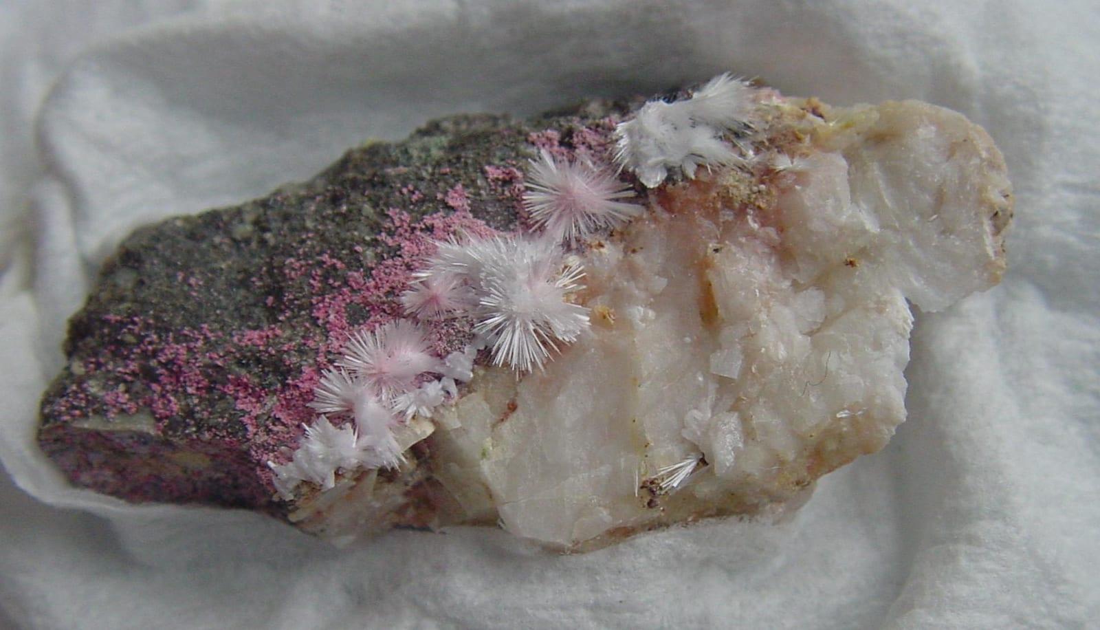 Picropharmacolite mineral