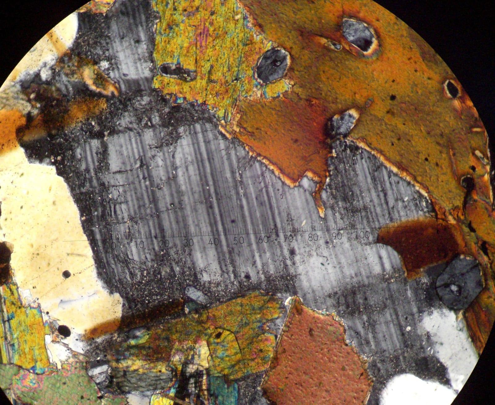 Plagioclase mineral