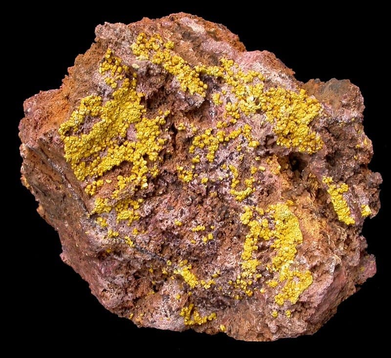 Soddyite mineral