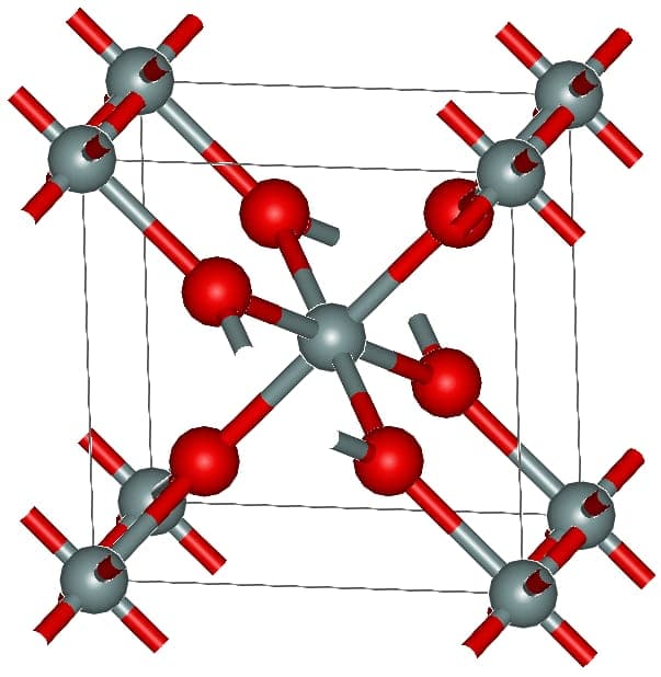 Stishovite mineral