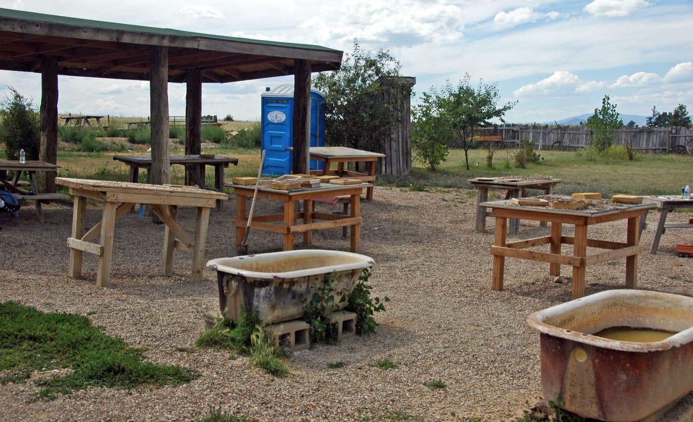 Spokane Sapphire Mine (near Helena, Montana, USA) 10 at American Bar, Lewis and Clark County, Montana