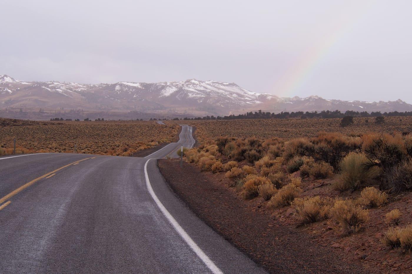 White Mountains US Route 6 Coaldale Benton 2018 04 07 10 at Coaldale, Esmeralda County, Nevada