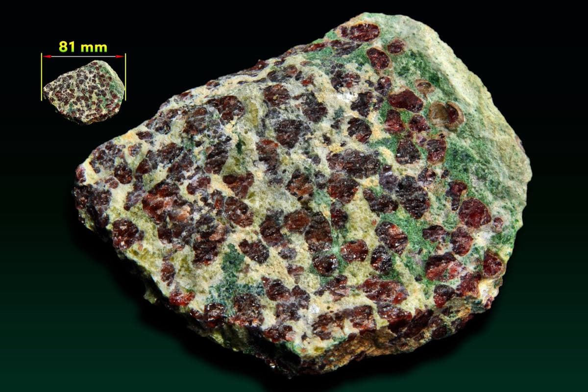 Arizona Ruby Garnet gemstone