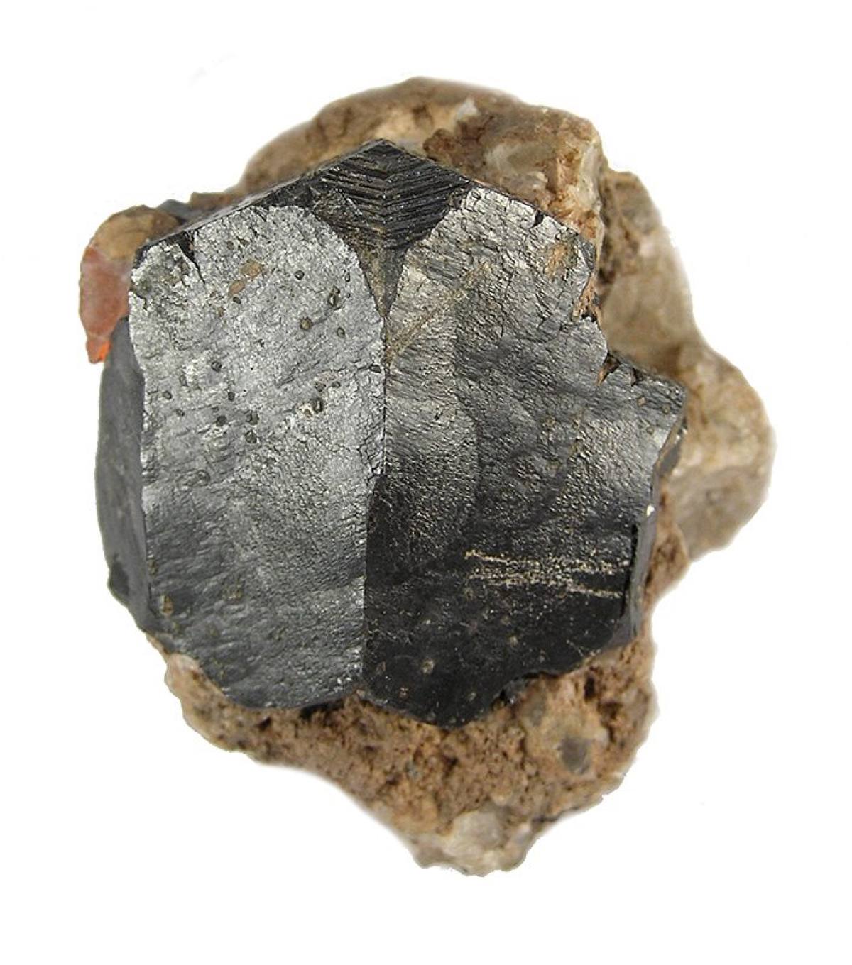 Twinned cassiterite crystal, Black Hills, South Dakota