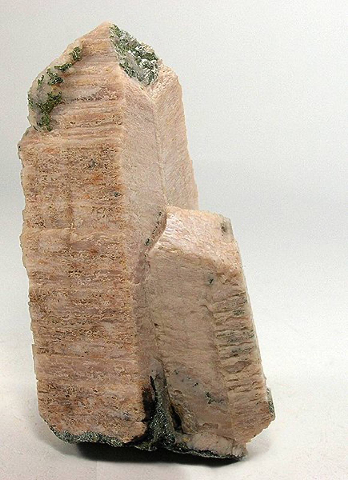 Pink-tan prismatic orthoclase crystals, Organ Mountains, New Mexico