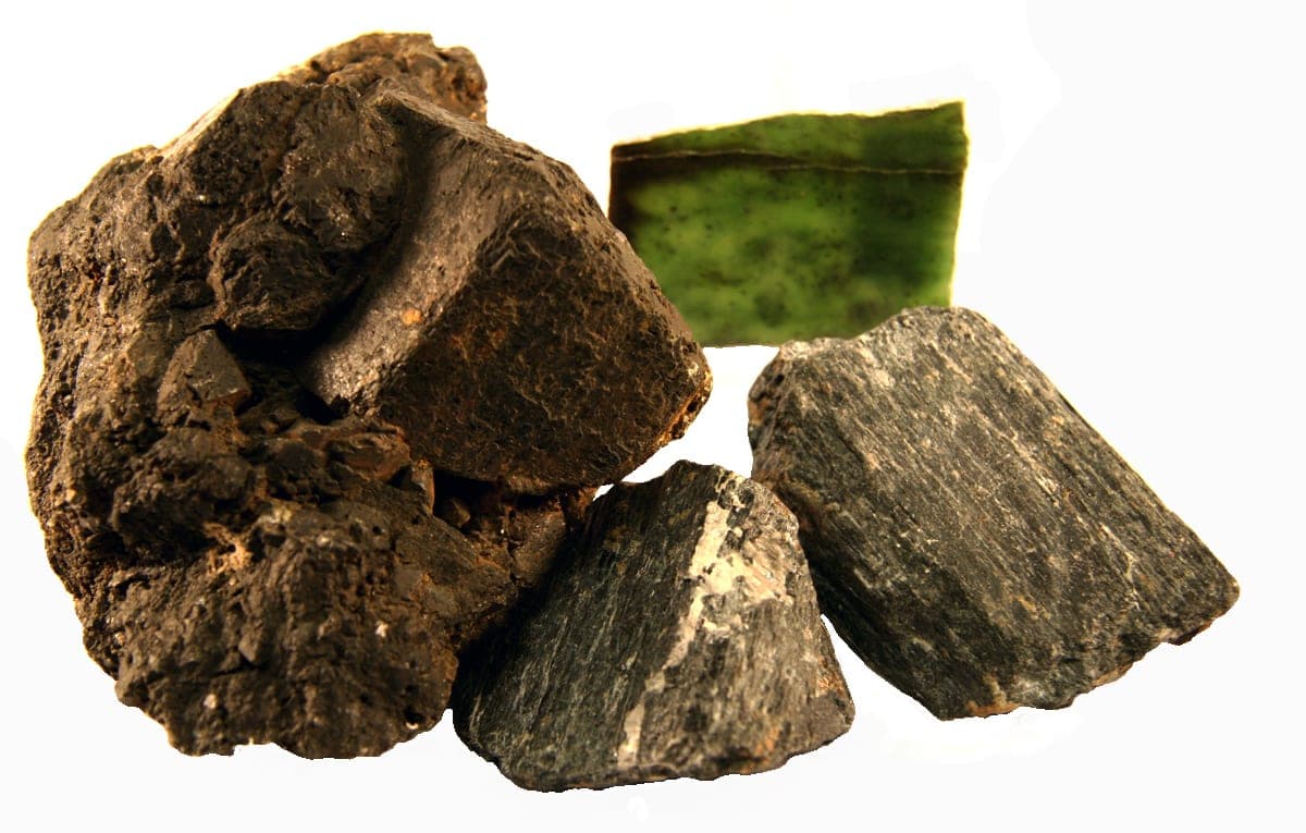 Green Amphibole mineral