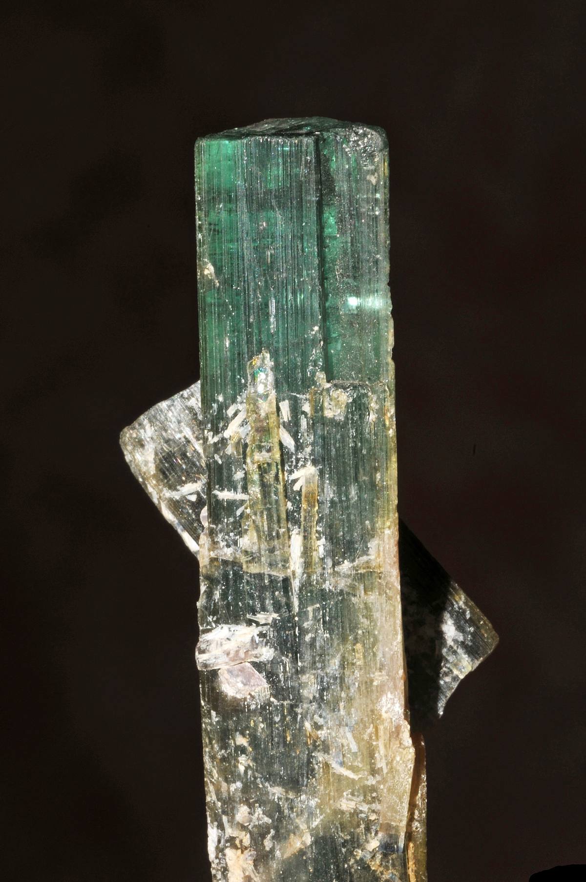 Green Elbaite Tourmaline gemstone