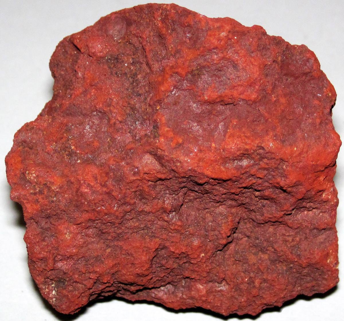 Massive earthy red hematite, Black Hills, South Dakota