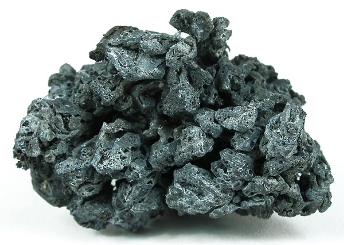 Native lead, hoppered growth crystals, Långban, Sweden