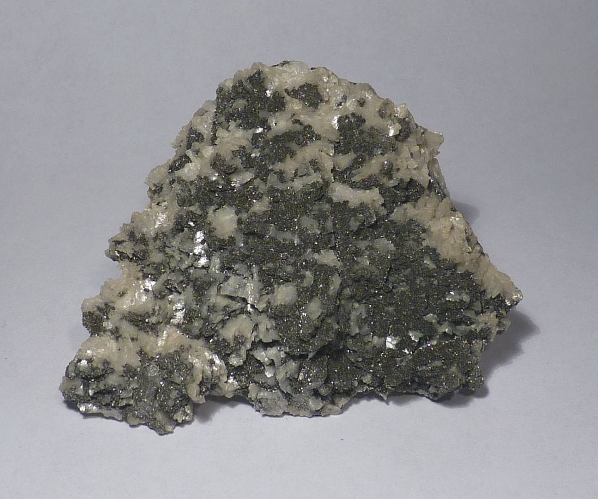 Löllingite plate on dolomite, Erzgebirge, Saxony