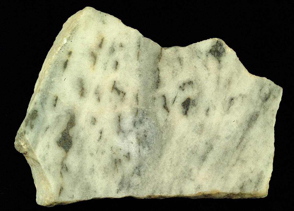 Cipolino marble with green banding