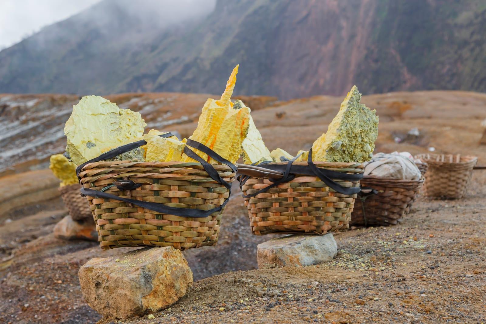 Native Sulfur mineral