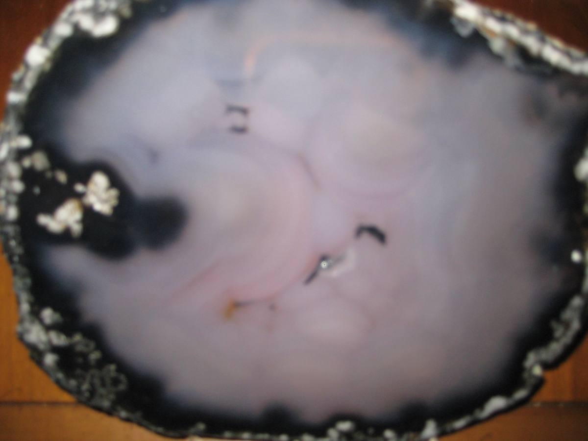 Pink Agate mineral