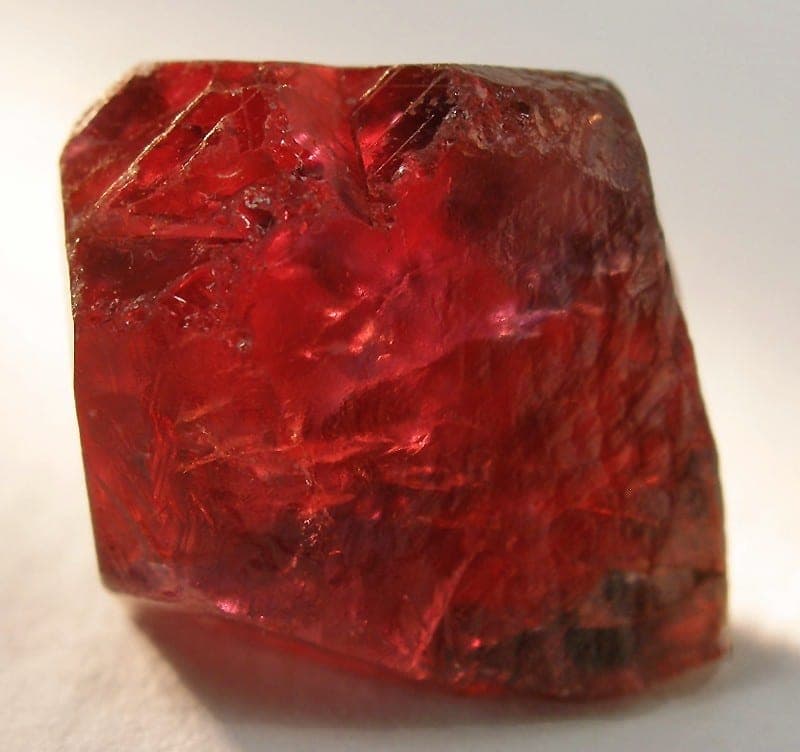 Ruby gemstone