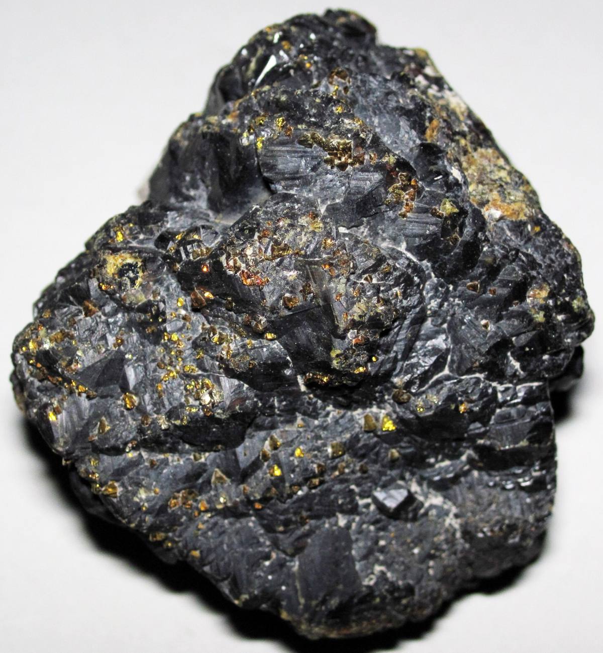 Sphalerite with brassy chalcopyrite, Picher, Oklahoma