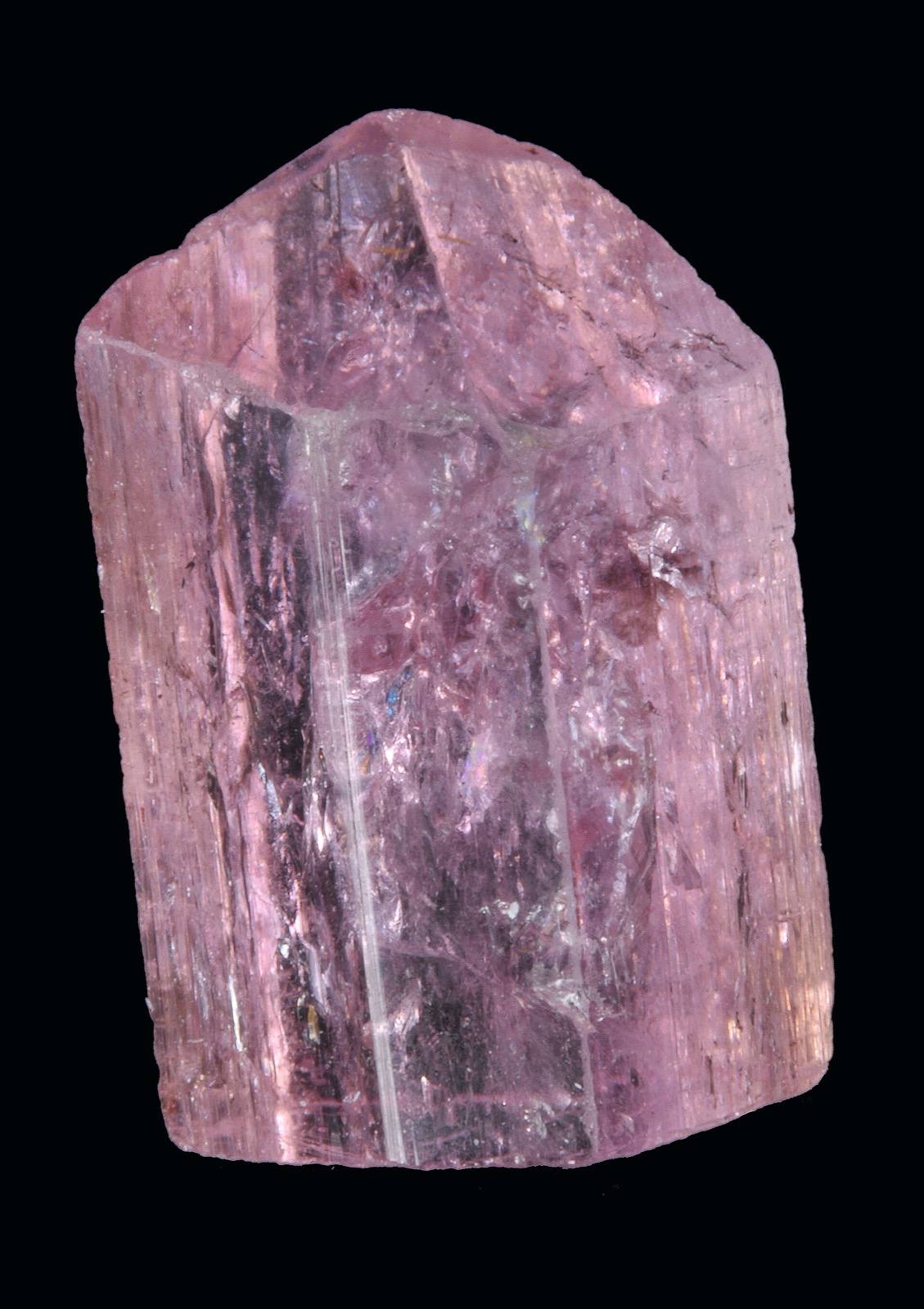Pink topaz crystal, Ouro Preto, Brazil