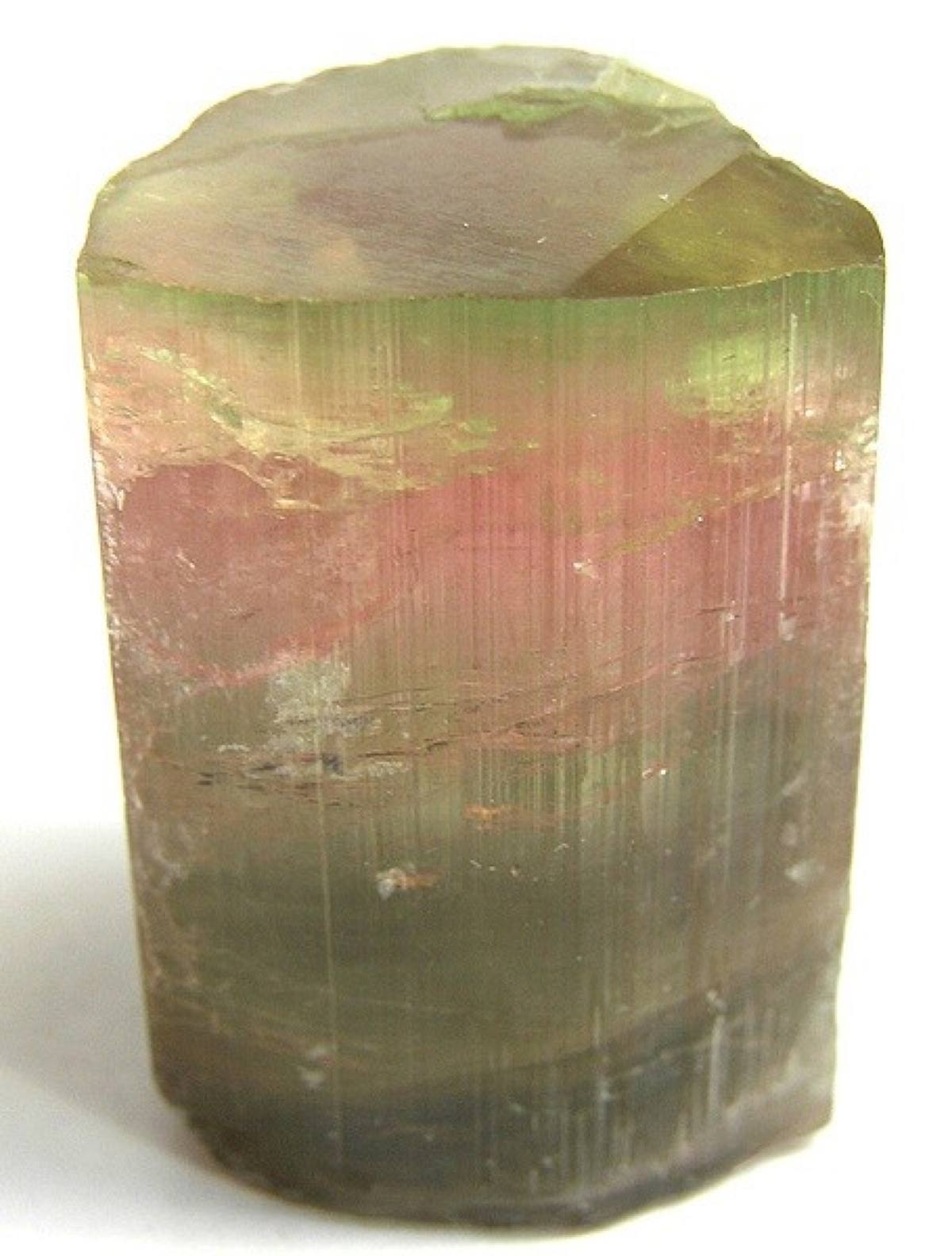Bicolour watermelon elbaite, Himalaya Mine, San Diego County, California