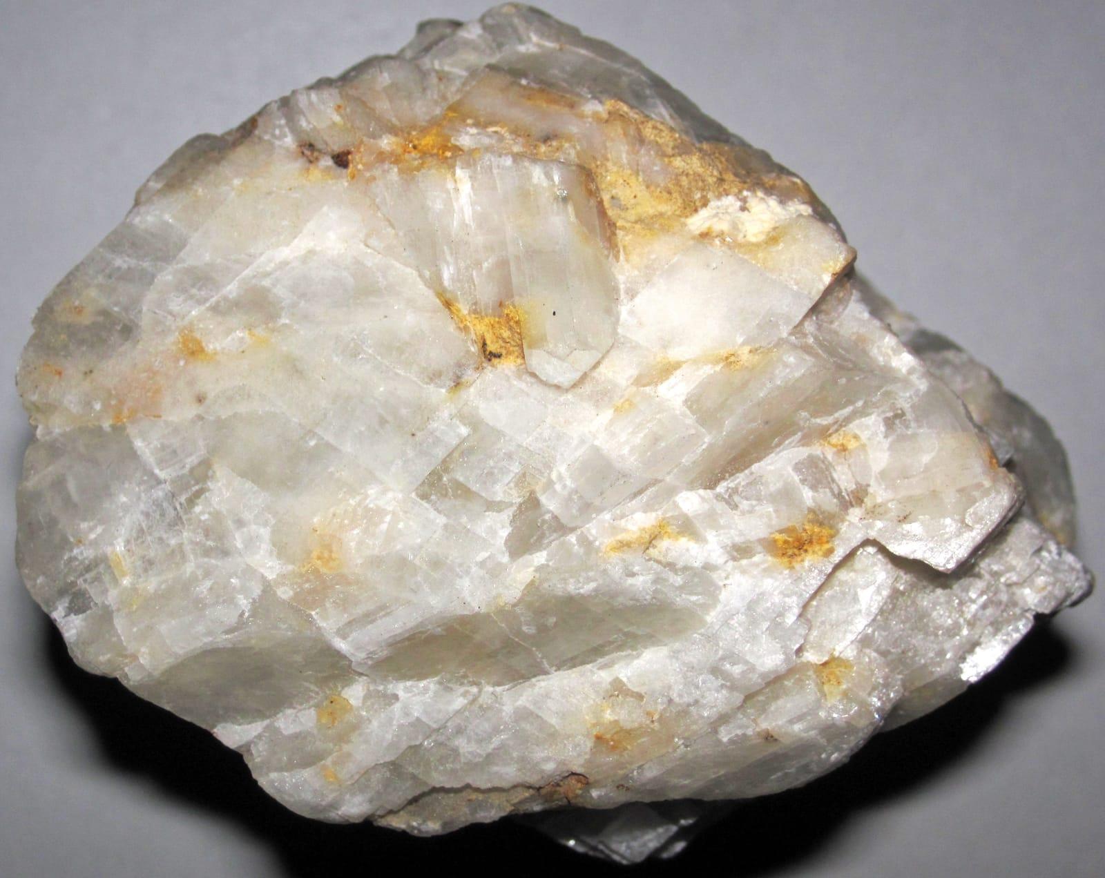 Calciocarbonatite (sövite) (Magnet Cove Carbonatite, mid Cretaceous; Cove Creek, Hot Spring County, Arkansas, USA) 8 at Cove Creek Bridge, Hot Spring County, Arkansas