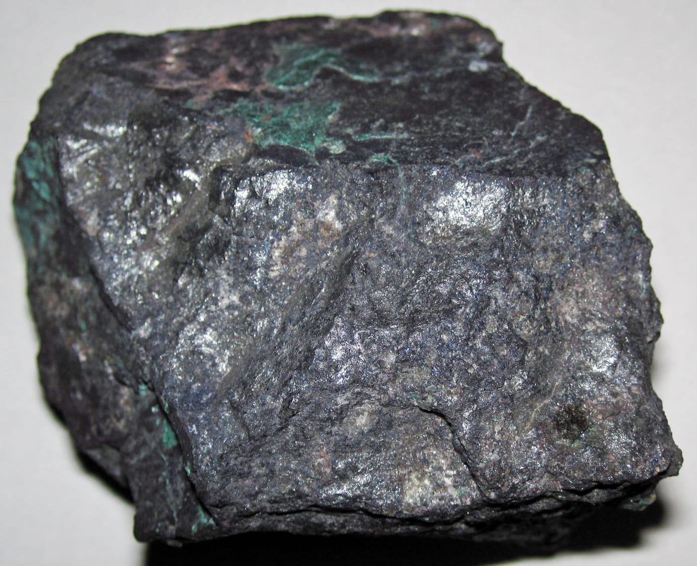 Chalcocite (Late Jurassic; Lavendar Open Pit Mine, Bisbee, Arizona, USA) 5 at Red Rover mine, Maricopa County, Arizona