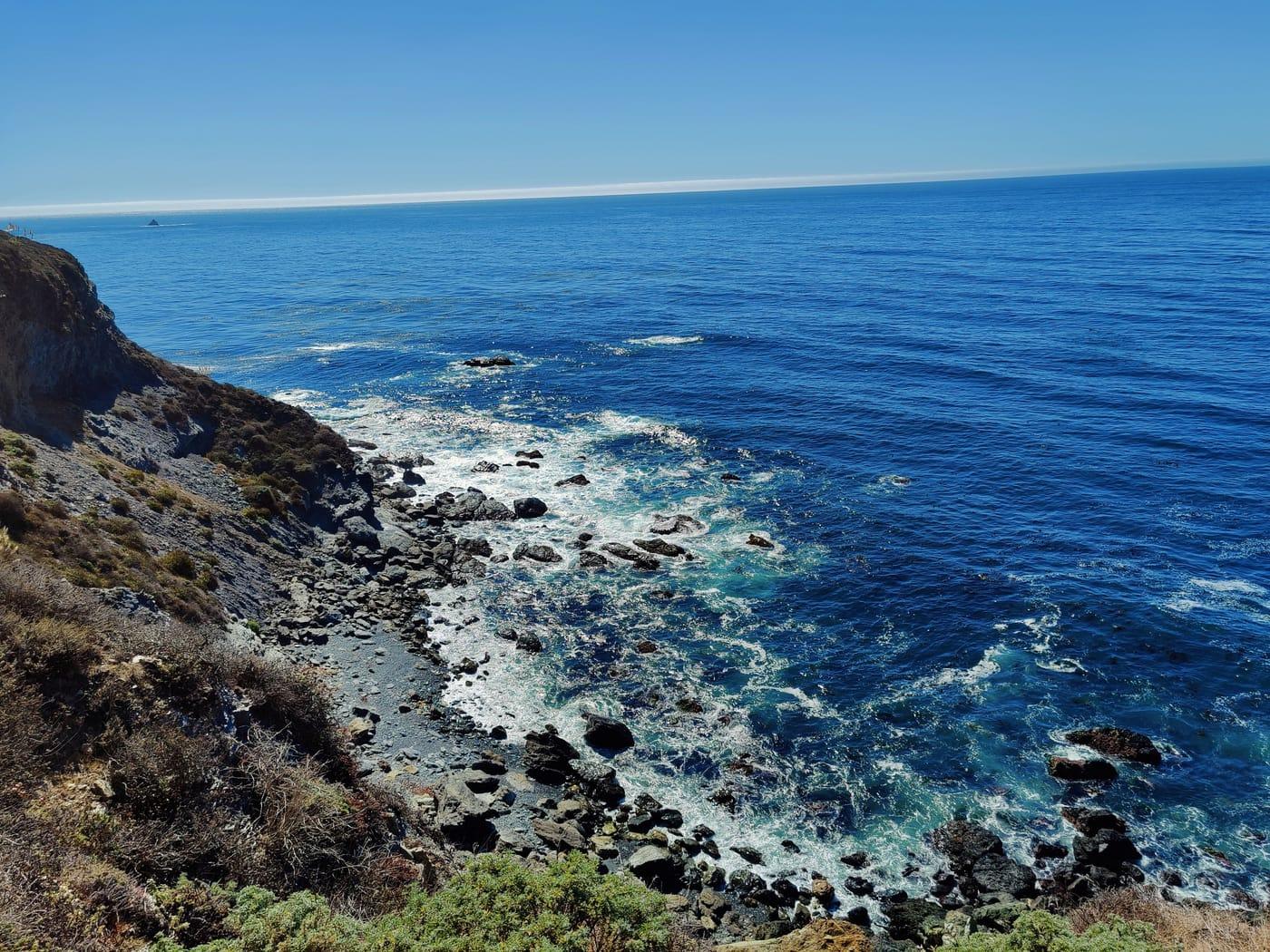 Jade Cove BIg Sur California at Big Sur area, Monterey County, California
