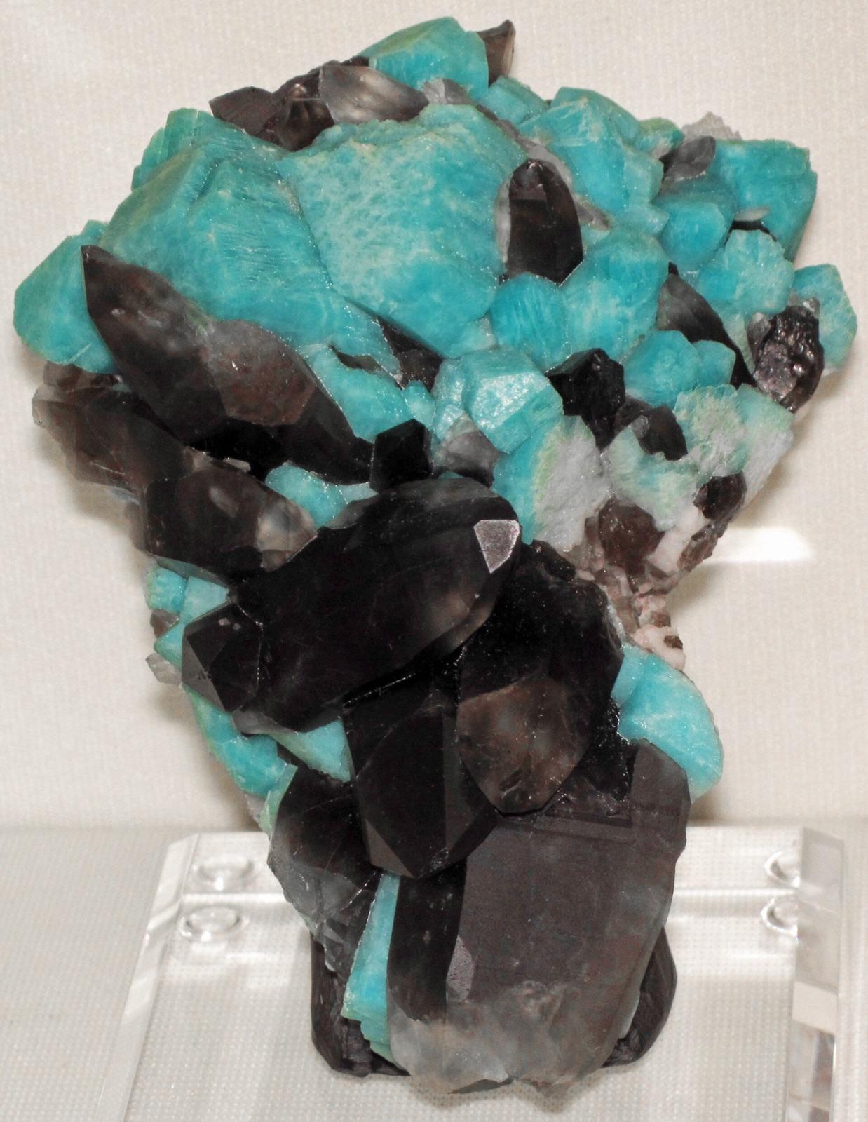 Amazonite and smoky quartz from the Pikes Peak granite at Crystal Peak, Colorado
