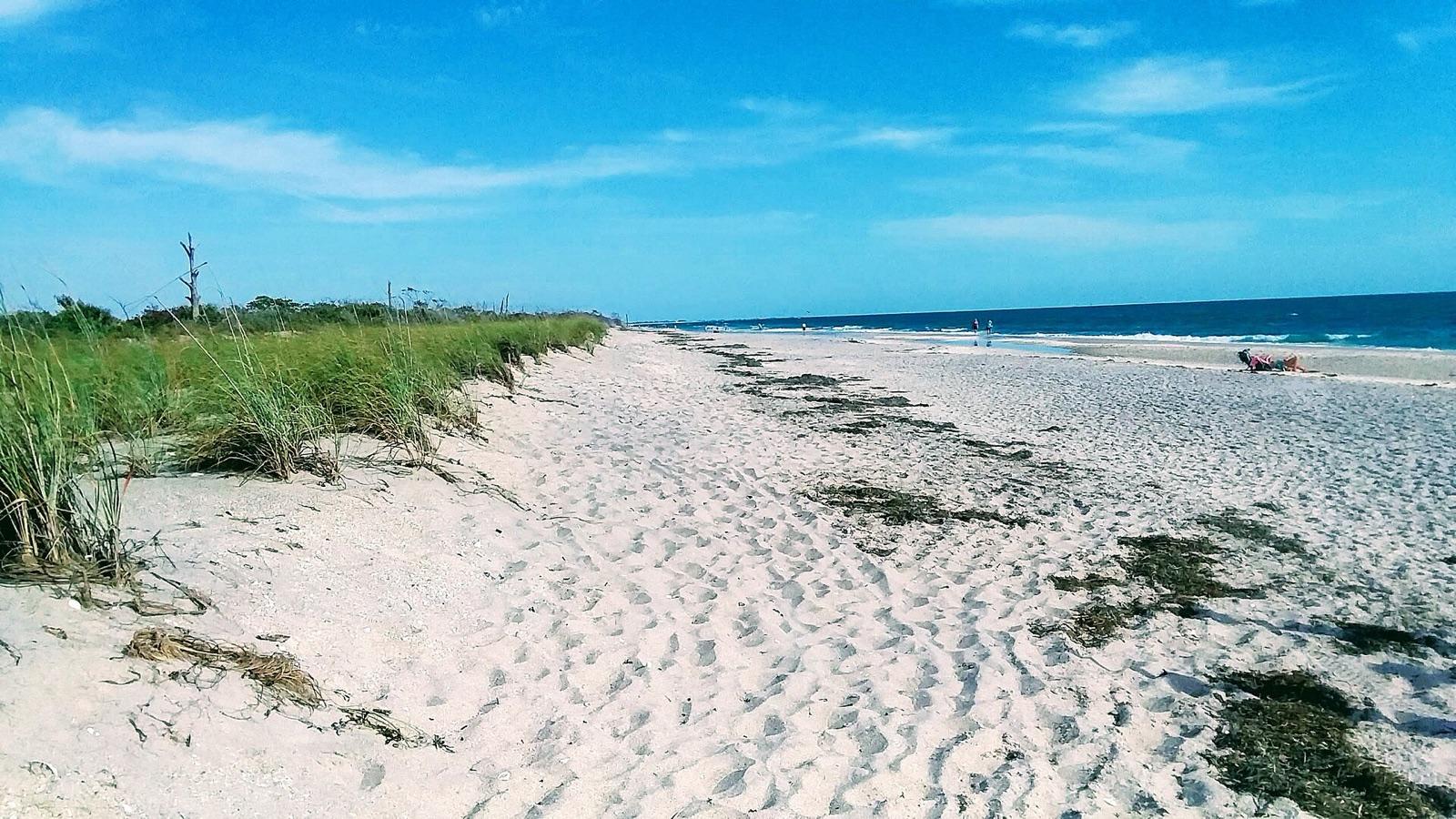Beach shoreline on Manasota Key at Englewood, Charlotte County, Florida