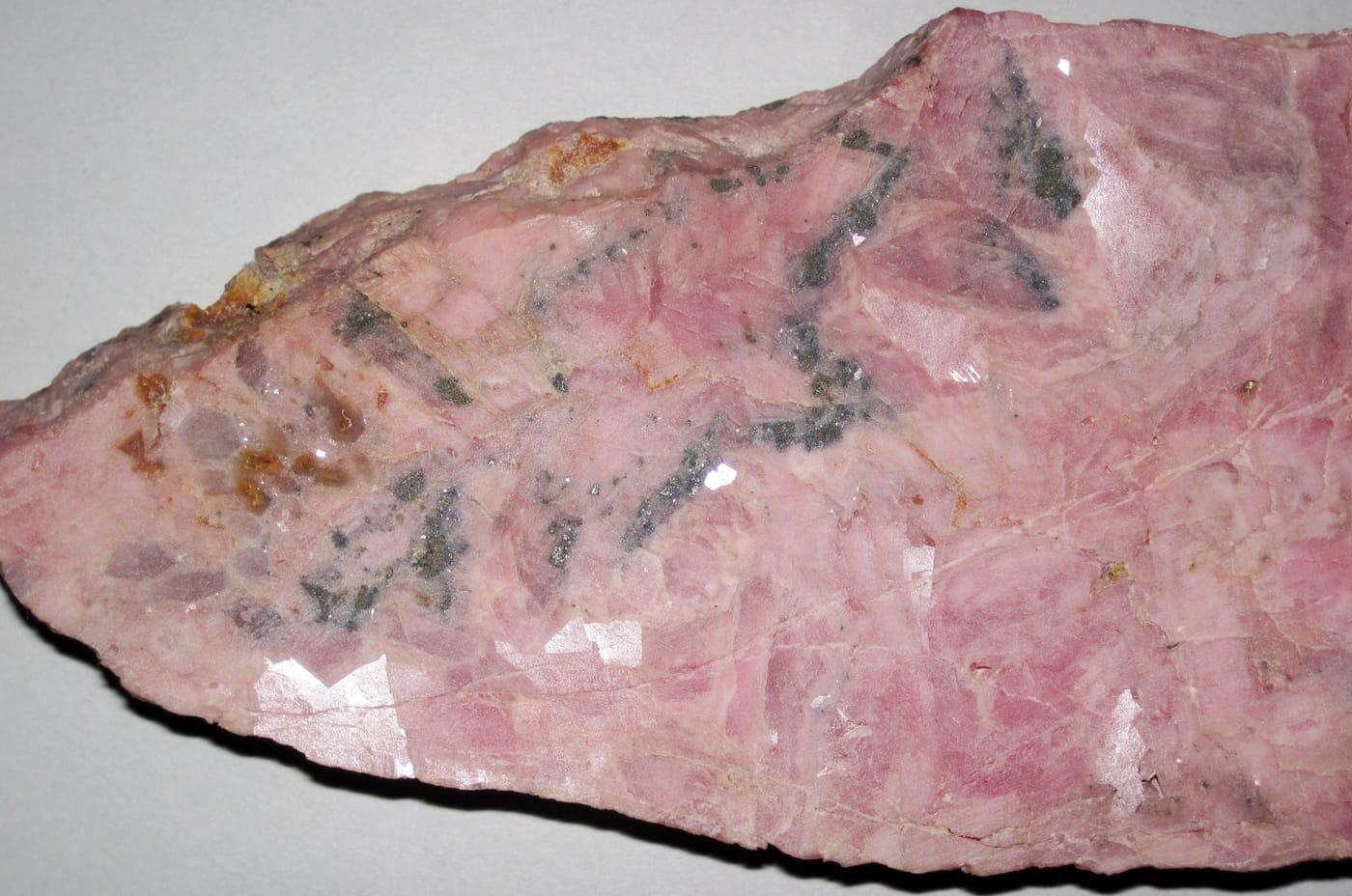 Rhodochrosite (Travona Mine, Butte, Montana, USA) 3 at Butte, Silver Bow County, Montana