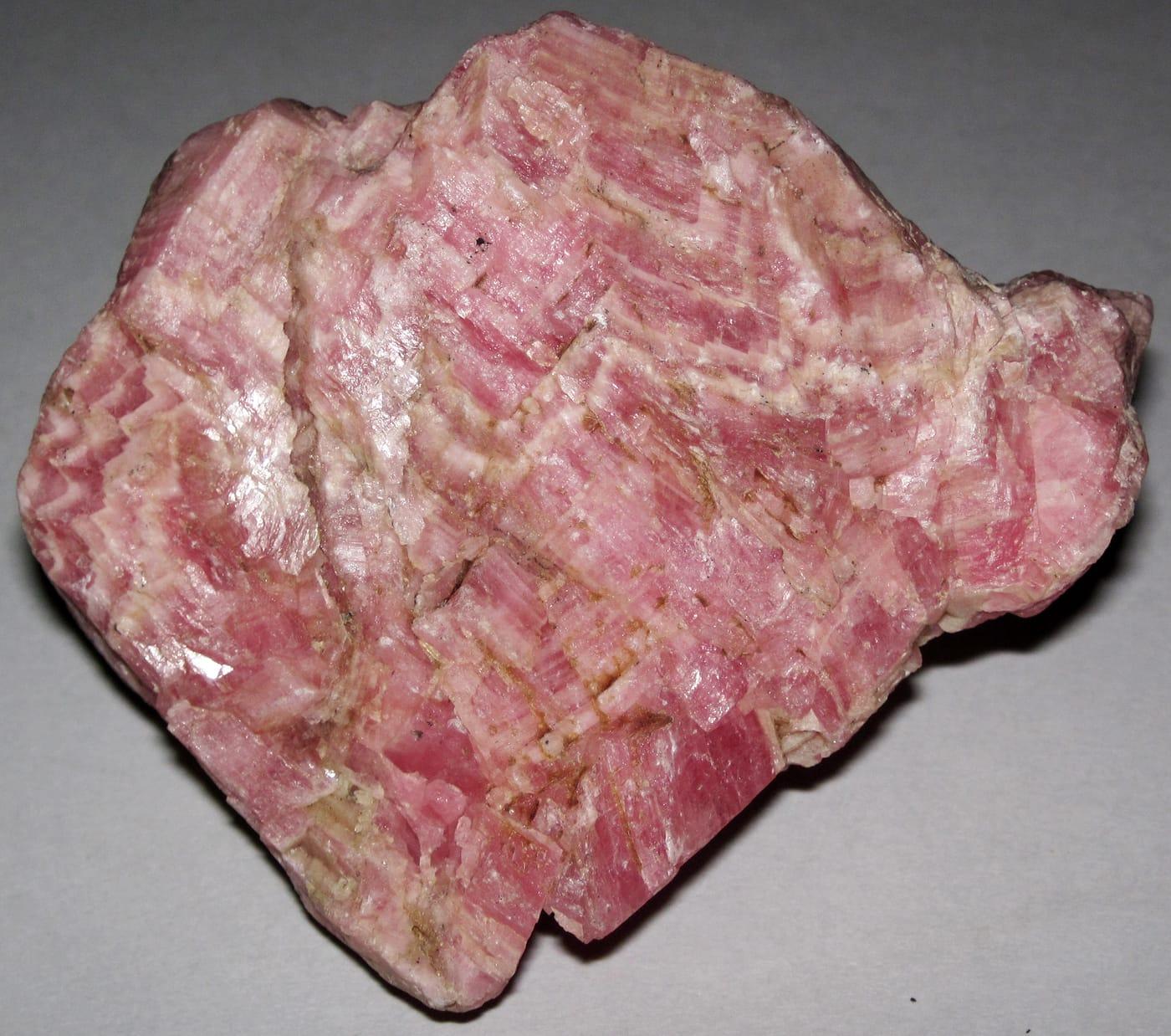 Rhodochrosite (Emma Vein, latest Cretaceous to early Tertiary, 62 66  Ma; Emma Mine, Butte, Montana, USA) 5 at Butte, Silver Bow County, Montana