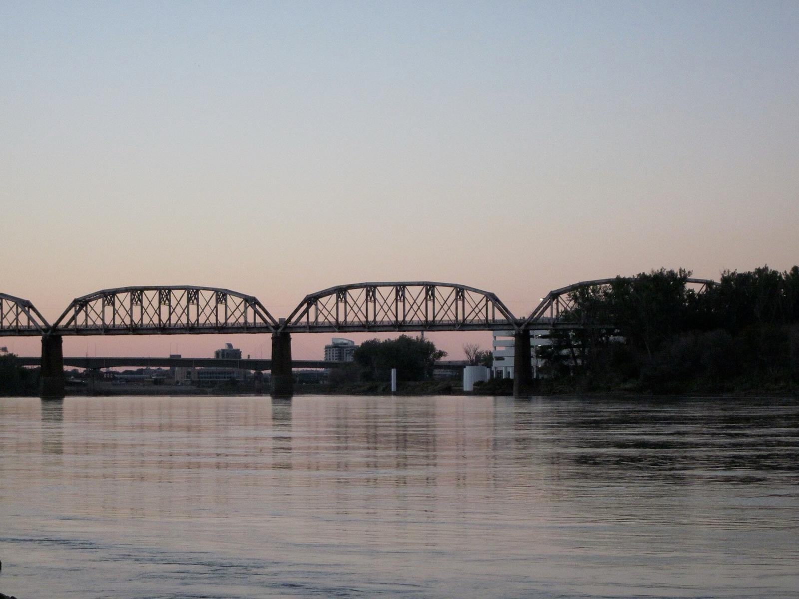 The Missouri River at Omaha, Douglas County, Nebraska