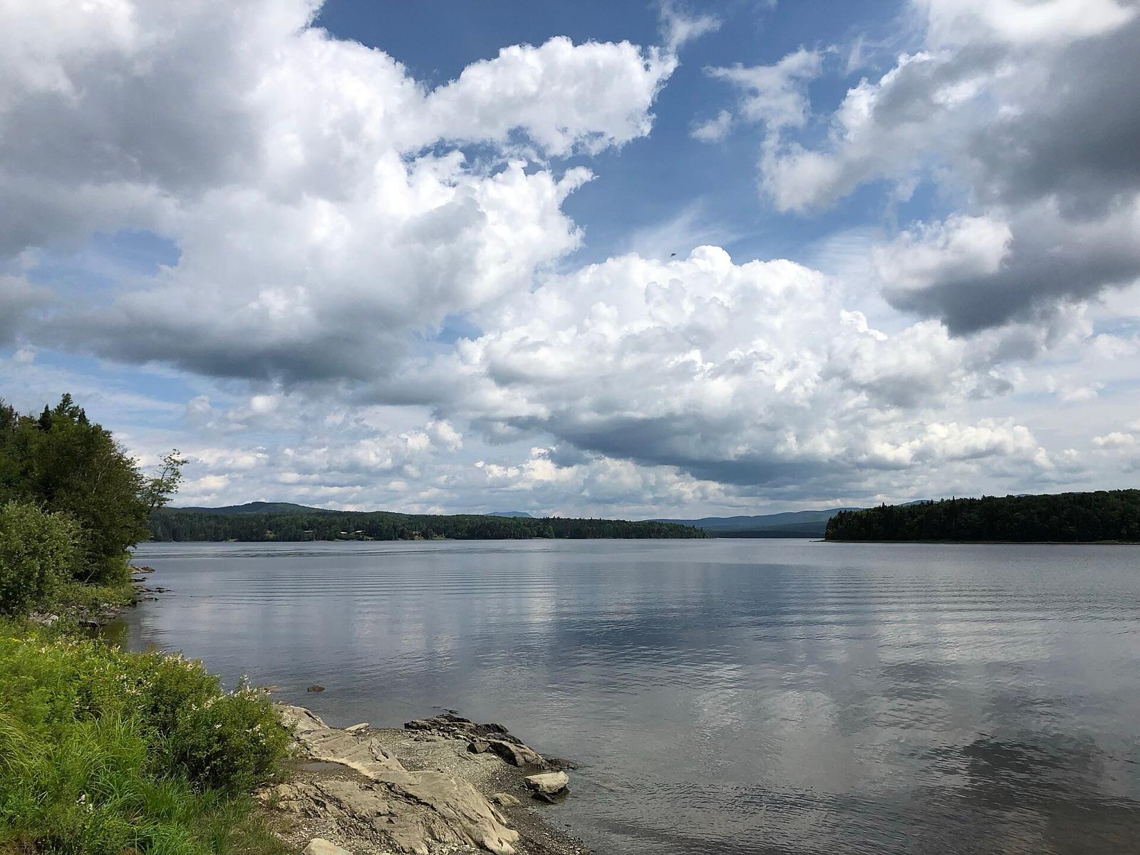 The Great North Woods at First Connecticut Lake, Pittsburg, New Hampshire, near the Indian Stream drainage